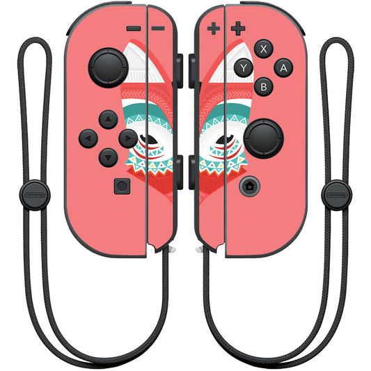 MightySkins Skin Compatible with Nintendo Joy-Con Controller wrap Cover Sticker Skins Aztec Fox