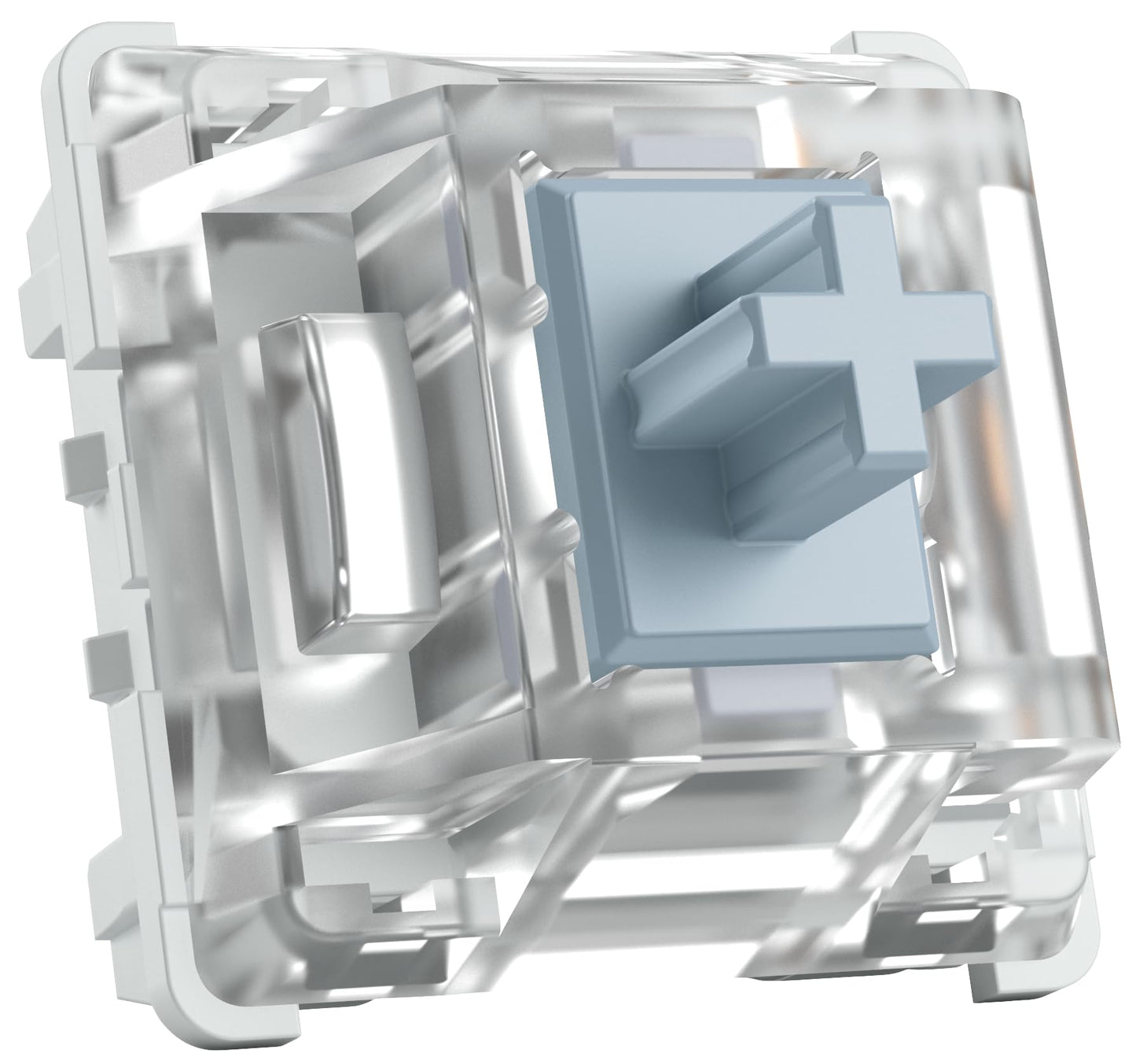 Glorious Kailh Speed Silver Mechanical Keyboard Switches - Ultra-Fast Linear 120-Pack for Competitive Gaming