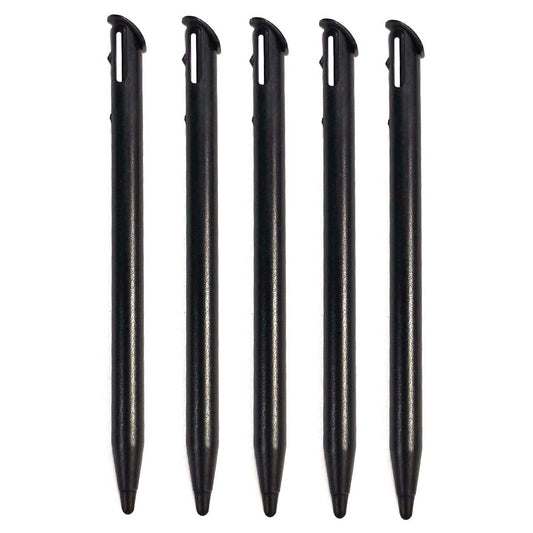 FainWan 5 Pack Stylus Pens Compatible with New 3DS XL 2015 Replacement Plastic Touch Screen Pen Set (Black)