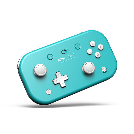 8Bitdo Lite 2 Bluetooth Gamepad for Switch  Switch Lite  Android and Raspberry Pi (Turquoise)