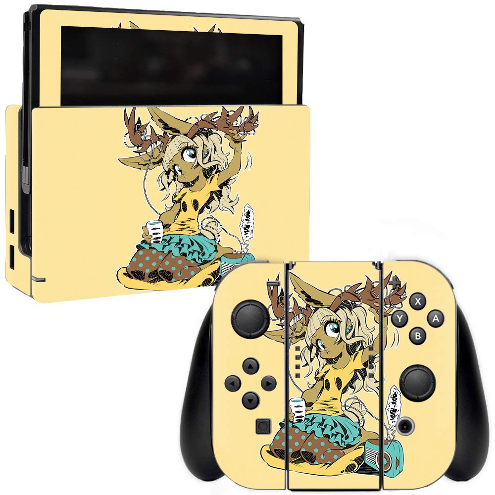 MIGHTY SKINS Nintendo Switch Skin - Jacakalope Vinyl Decal Wrap, Durable & Easy to Apply, Model NISWI-Jacakalope