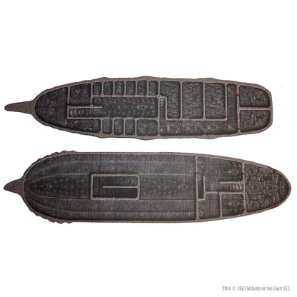 WizKids D&D Icons of The Realms Adventure in a Box - Mind Flayer Voyage, Medium, Plastic, Black, Model WZK96238