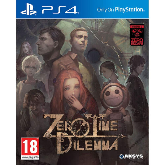 Aksys Zero Escape: Zero Time Dilemma for PlayStation 4 - Model PS4-14
