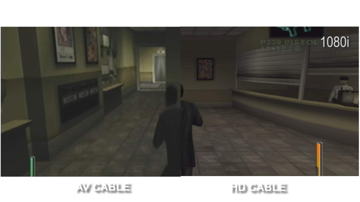 Hyperkin Panorama HD Cable for Original Xbox - Black, Officially Licensed, Model M07324