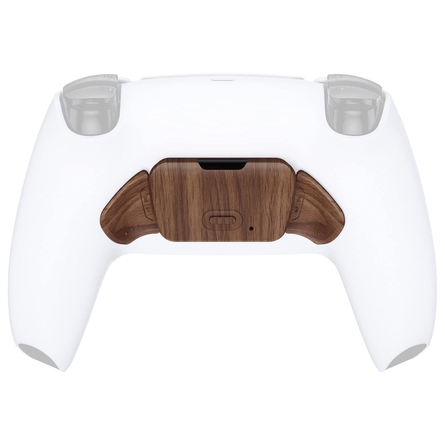 Wood Grain Replacement Redesigned K1 K2 Back Button Housing Shell for PS5 Controller eXtremerate Rise Remap Kit - Controller & Rise Remap Board NOT Included