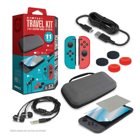 Armor3 Travel Kit for Switch (Black)