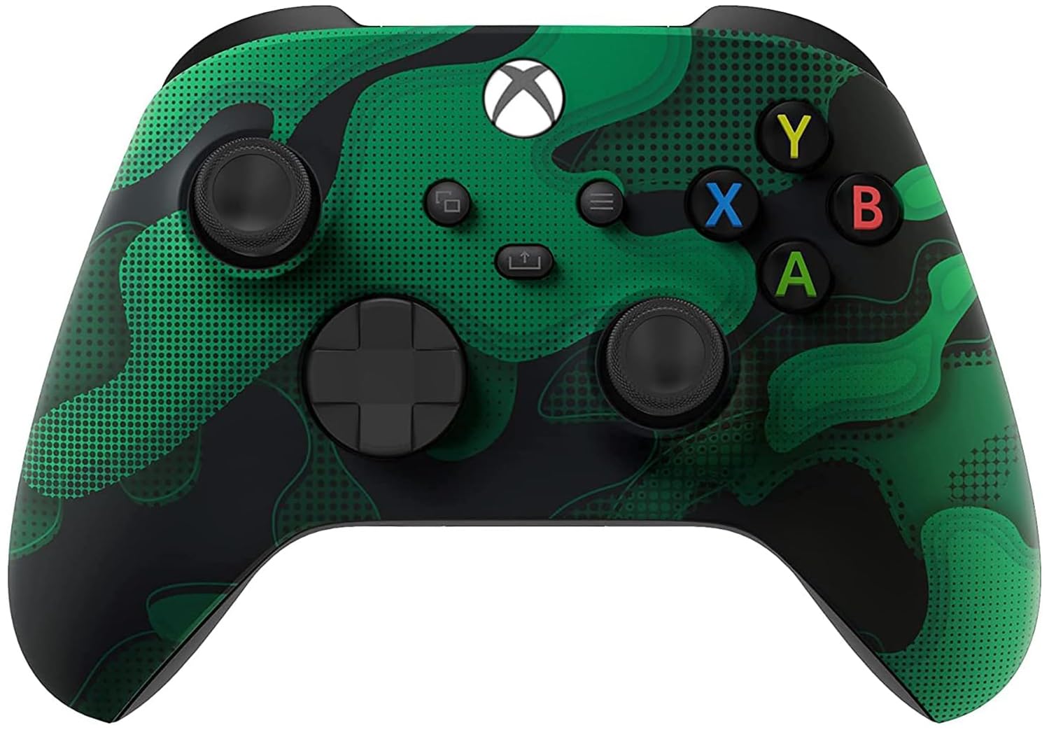 Custom Controllerzz Wireless Controller for Xbox Series X/S & One - Soft Touch, X/S Green Camo