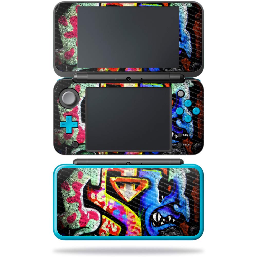MightySkins Carbon Fiber Skin for Nintendo New 2DS XL - Art | Protective  Durable Textured Carbon Fiber Finish | Easy to Apply  Remove  and Change Styles | Made in The USA