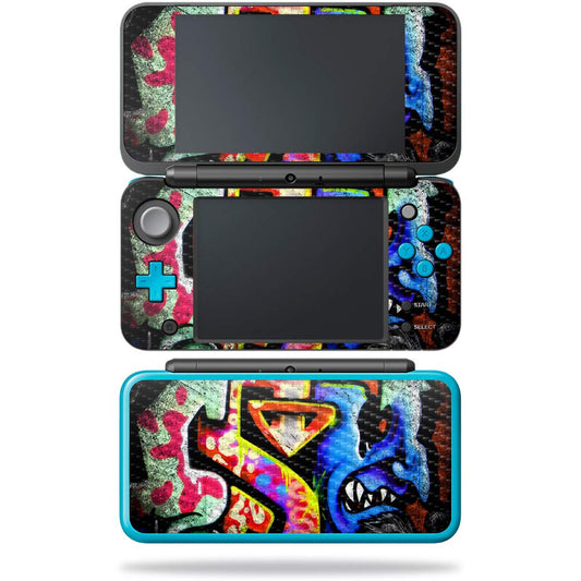 MightySkins Carbon Fiber Skin for Nintendo New 2DS XL - Art | Protective  Durable Textured Carbon Fiber Finish | Easy to Apply  Remove  and Change Styles | Made in The USA