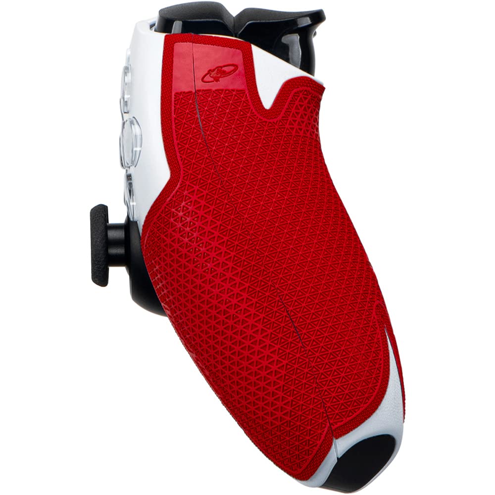 Lizard Skins PS5 Controller Grip - 0.5mm DSP, Durasoft Polymer, Crimson Red, Model 203285, Easy to Install, Pre-Cut Pieces