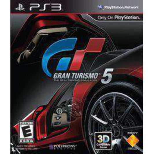 Playstation Gran Turismo 5 Game for PS3 - Model 98114 - Racing Simulation Experience