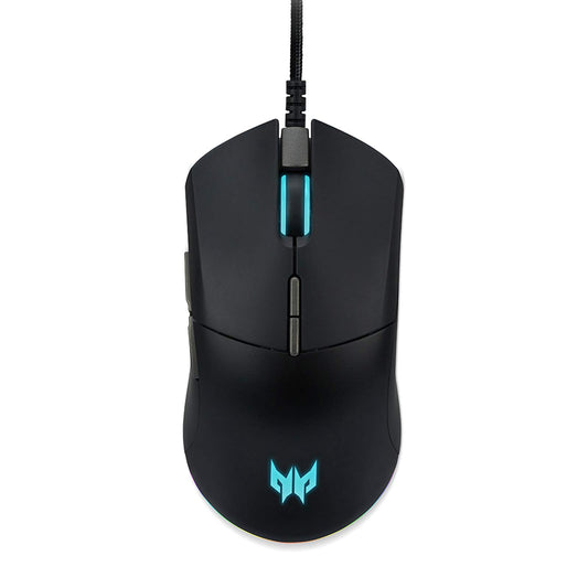 Acer Predator Cestus 330 Gaming Mouse - PixArt 3335 Sensor, Adjustable DPI, 16.8M RGB, Model PMW920, Pack of 1