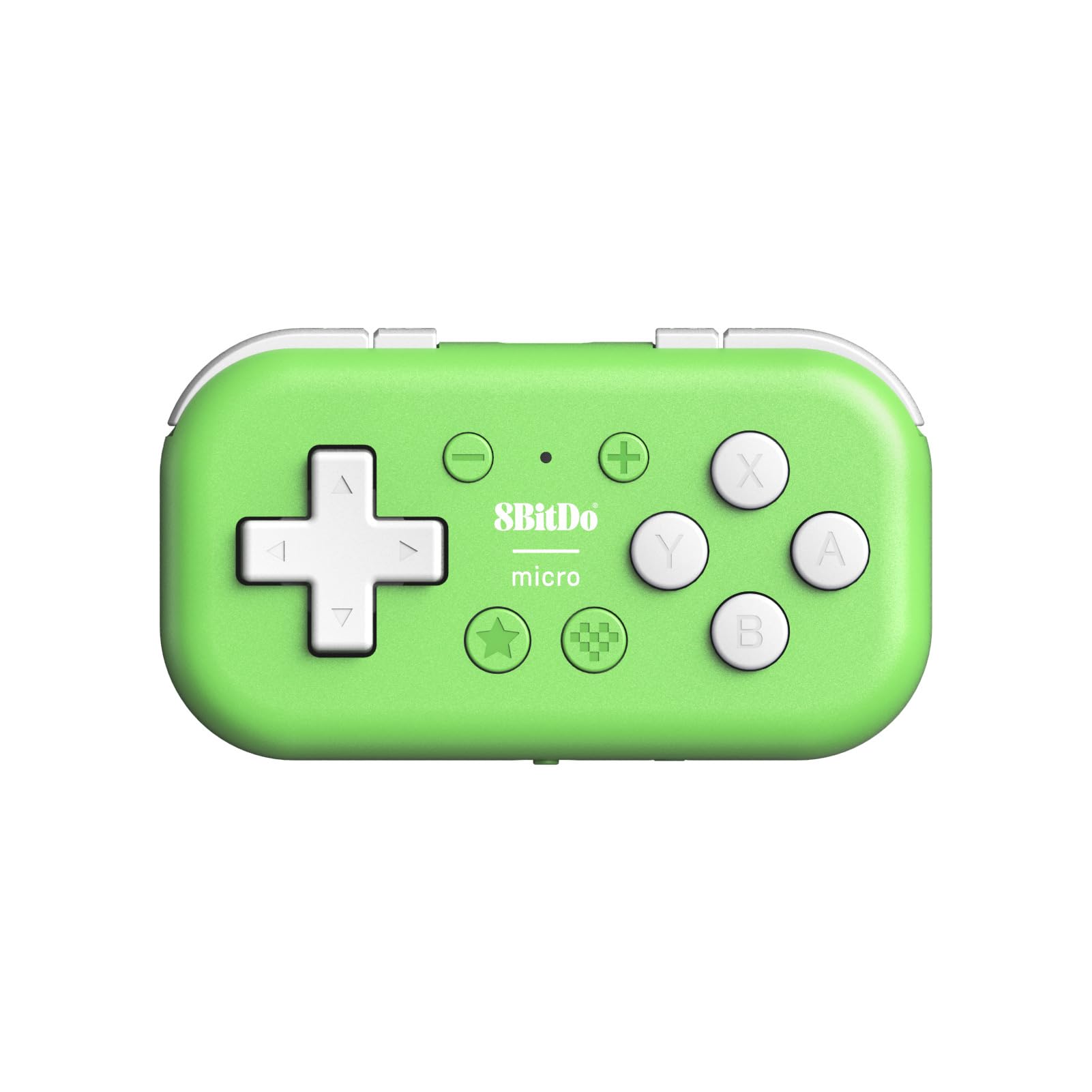 Nargos 8BitDo Mini Bluetooth Controller for Nintendo Switch, Windows, Android - Micro Green Key Chain Size