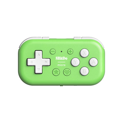 Nargos 8BitDo Mini Bluetooth Controller for Nintendo Switch, Windows, Android - Micro Green Key Chain Size
