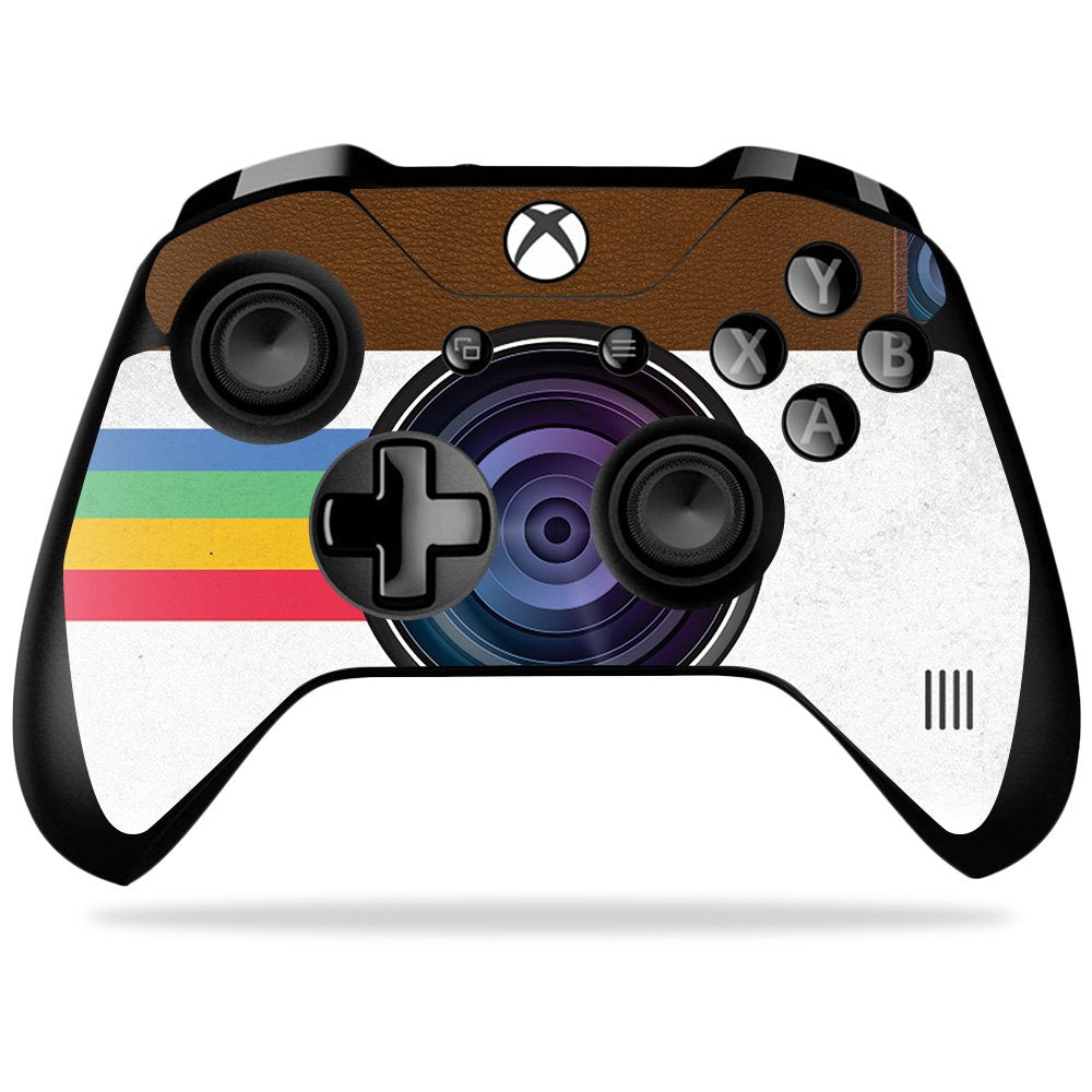 MIGHTY SKINS Xbox One X Controller Skin - Vintage Polaroid Vinyl Wrap, Durable & Protective, Easy to Apply, Model MIXBONXCO-Vintage Polaroid