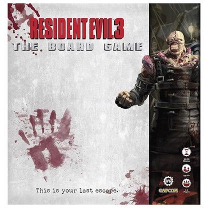Steamforged Games Resident Evil 3 Board Game - Core Game, Cardboard, Mixed Colours, Model SFRE3-001