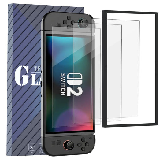 HYGAMOCC Tempered Glass Screen Protector Kit for Nintendo Switch 2 7.9 2025