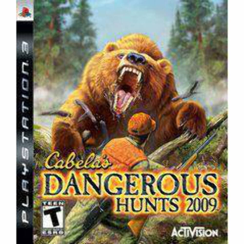 ACTIVISION Cabelas Dangerous Hunts 09 Video Game for Playstation 3 - Model 047875756830