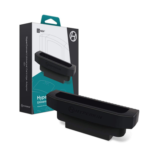 Hyperkin Hyperconvert Universal Cartridge Adapter for N64 - Black, Model M07445