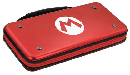 HORI Nintendo Switch Alumi Case - Mario Edition, Aluminum, Model NSW-090U, Officially Licensed by Nintendo
