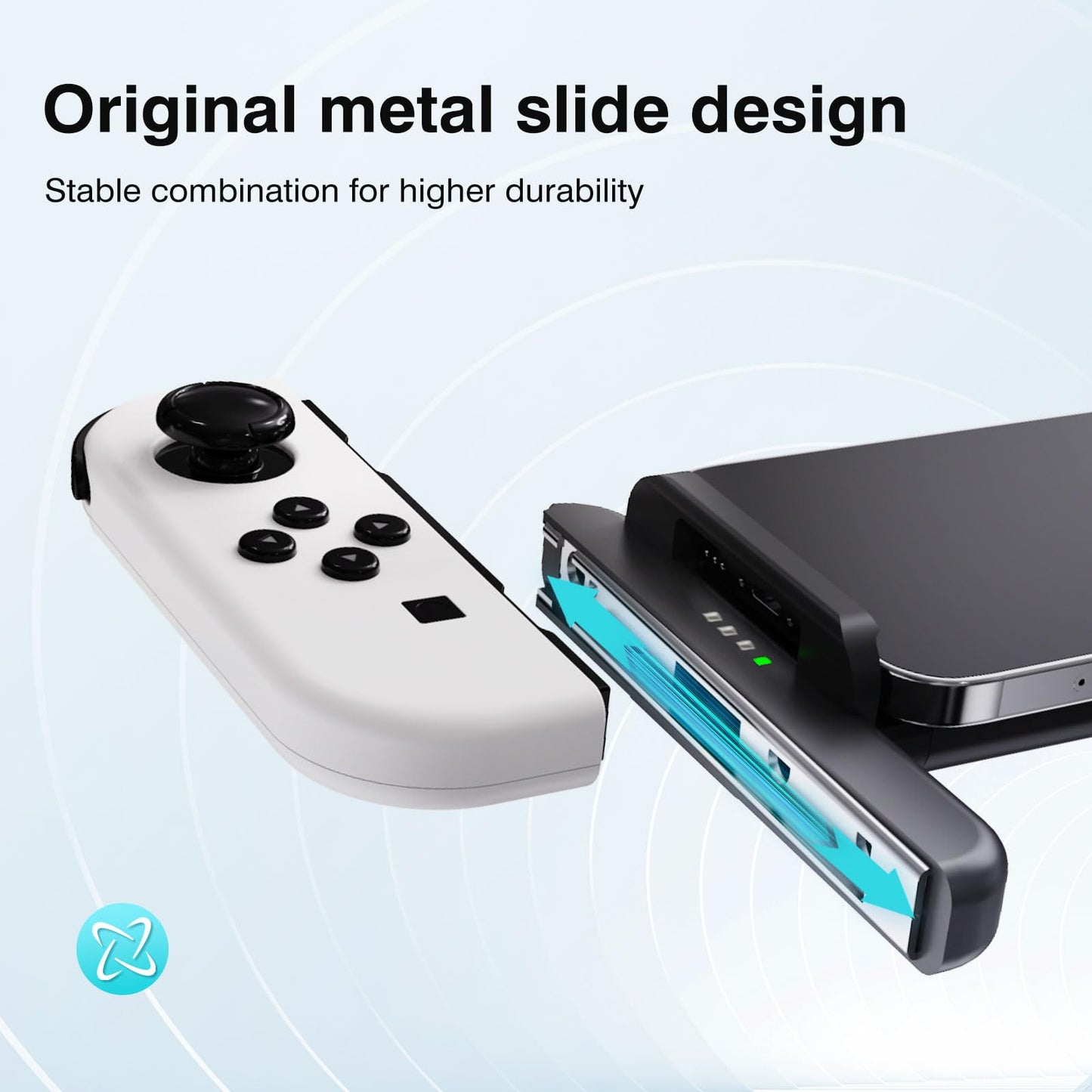 Phistone Magnetic MagSafe Smartphone & Tablet Mount - 360° Rotation, Adjustable Length, Strong Magnetic Hold, Compatible with Nintendo Switch