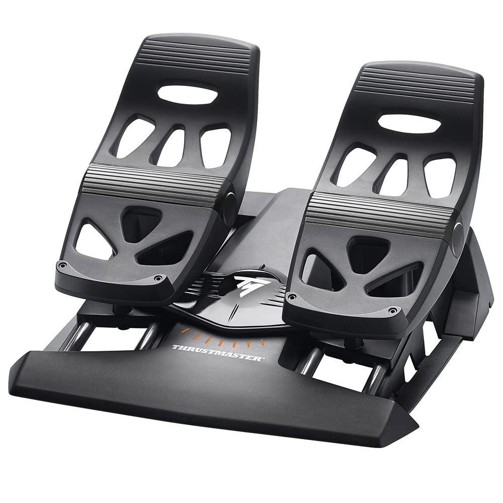 THRUSTMASTER Pedalset USB TFRP Flight Rudder Pedals - Black, Model 2960764