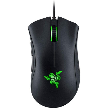 Razer DeathAdder Chroma Gaming Mouse - 10,000 DPI, Ergonomic Design, Black, Model RZ01-01210100-R3U1