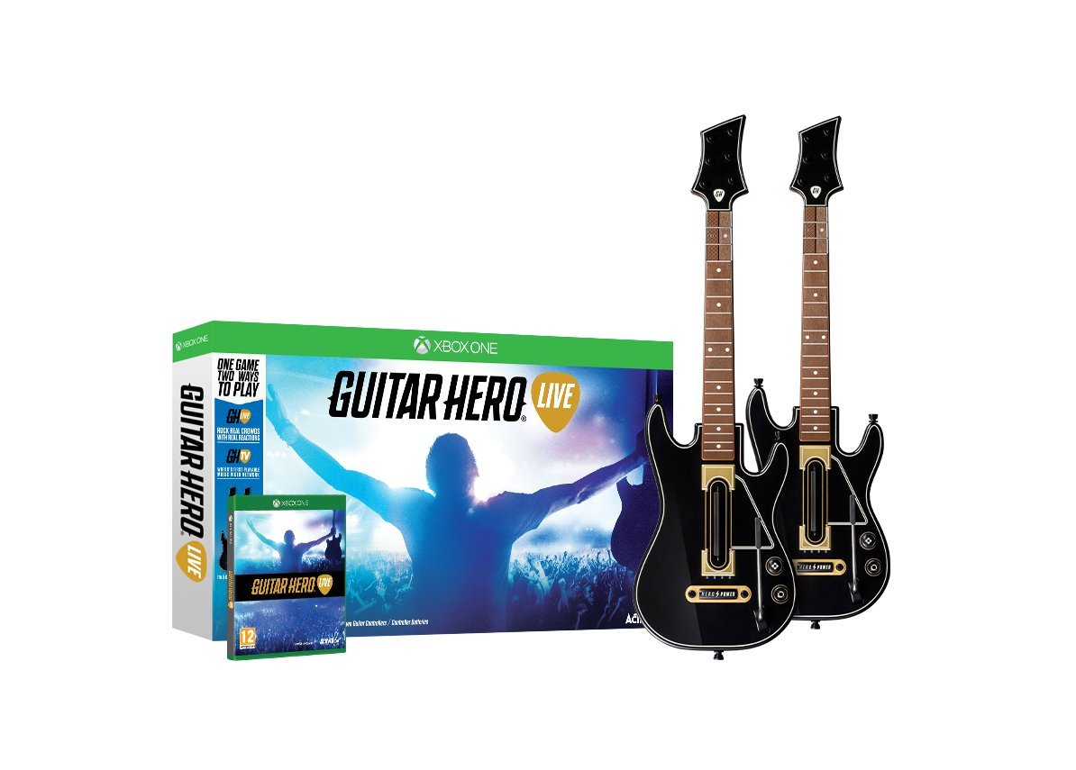 ACTIVISION Guitar Hero Live 2-Pack Bundle - Xbox One, Black, Model 87614