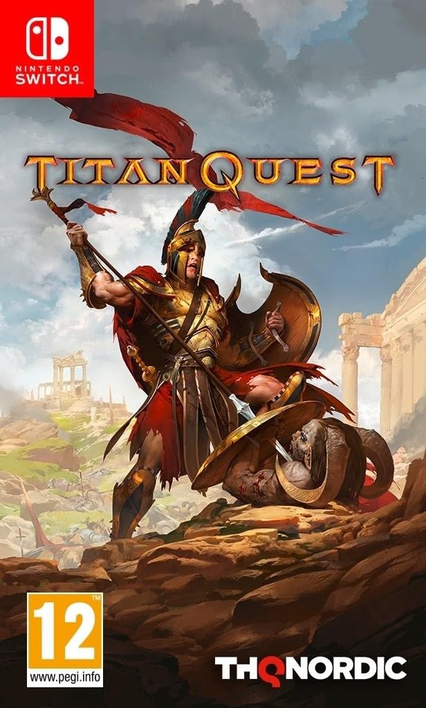 THQ Titan Quest for Nintendo Switch - Action RPG Adventure Game, Model NS000042
