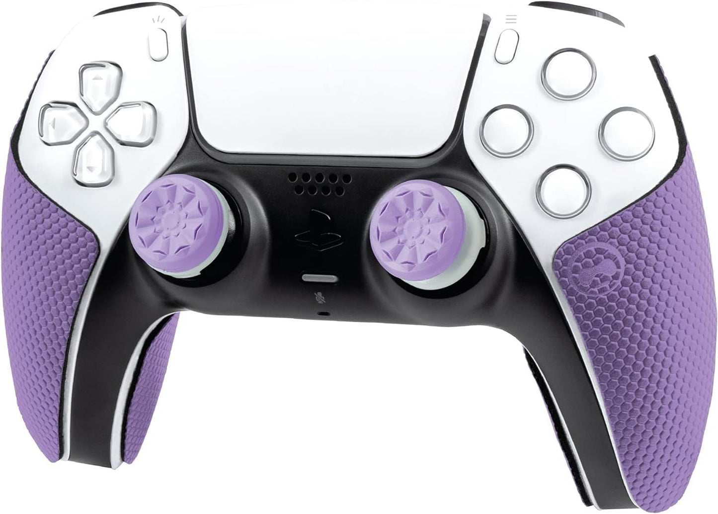 KontrolFreek FPS Freek Galaxy Kit for PS5 Controller | Performance Thumbsticks & Grips | Purple | Model PK-2807-PS5