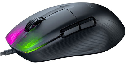 ROCCAT Kone Pro Gaming Mouse - Lightweight Ergonomic Optical Design, Black, Model ROC-11-400-02