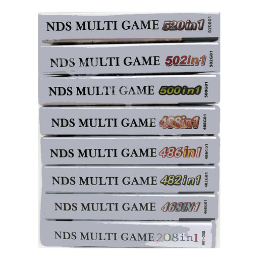 520 in 1 MULTI CART Super Combo Video Games Cartridge Card Cart for DS NDS 3DS XL 3DSXL 2DS NDSL NDSI
