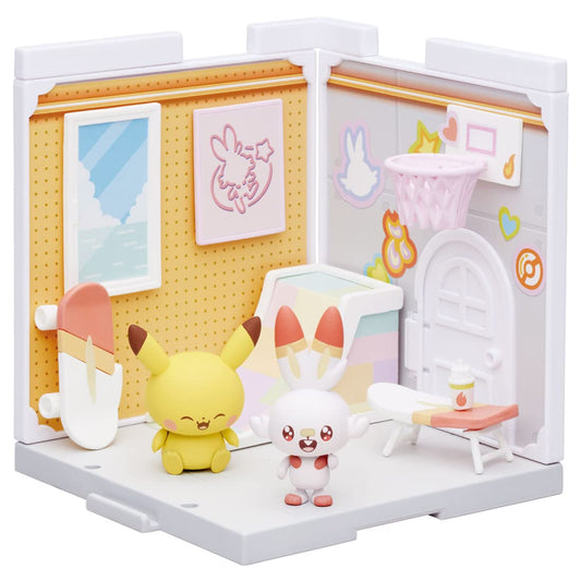 ?????? Pokémon Poképiece House Studio with Hivany & Pikachu - Collectible Toy