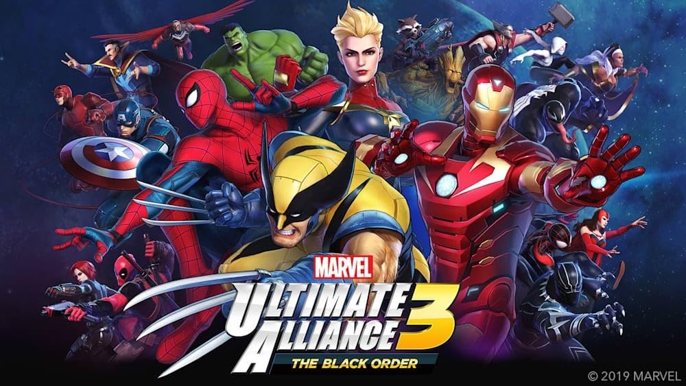 Nintendo Marvel Ultimate Alliance 3: The Black Order - Nintendo Switch Game, Model 2525246