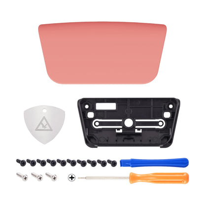 eXtremeRate Soft Touch Replacement Touchpad Cover for PS5 Controller - Coral, Model JPF4019G2, Includes Tool, Custom Part