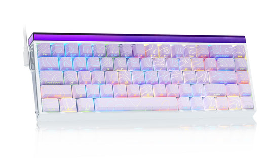 x AULA HERO 68 HE 60% Gaming Keyboard Wired  Hall Effect Mechanical Keyboard Mini with Adjustable Actuation  Rapid Trigger Mode  8K Hz Polling Rate 0.125ms Latency Side Printed PBT Keycaps RGB Backlit
