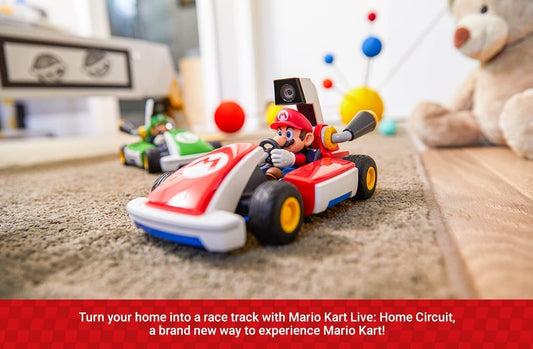 Nintendo Mario Kart Live: Home Circuit - Luigi Green, Small Size, Model 10004631, Plastic Material