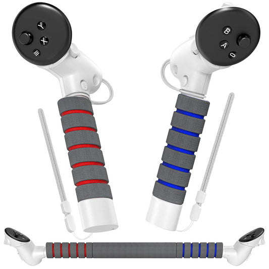YUANHOT Gorilla Tag Long Arms for Meta Quest 3S/Quest 3 Controller  Beat Saber Handle  VR Sticks Extension Grips  Golf Club Attachments for Oculus Quest 3/3S VR Gaming Accessories