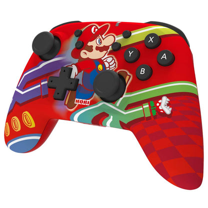 HORI Nintendo Switch Wireless HORIPAD Controller - Super Mario Edition, Red, Model NSW-310U, Officially Licensed By Nintendo