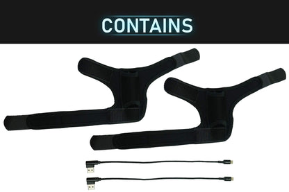 DeadEyeVR Valve Index Wrist Mounted Battery Kit - Charges Controllers, Black
