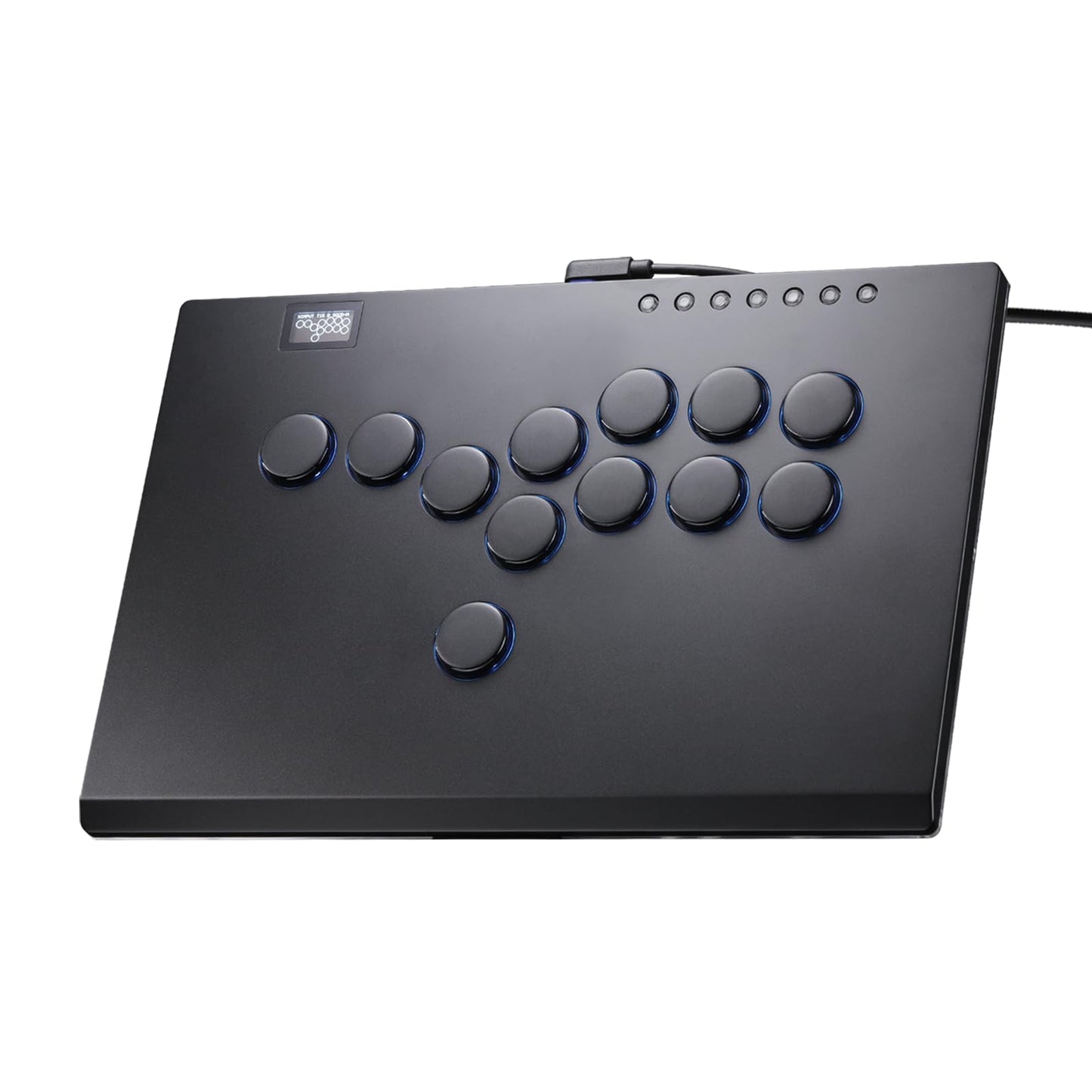 ONEED Haute42 Leverless Arcade Stick M12 Plus - Black, Aluminum, for PC/PS3/PS4/Switch, Hot Swap & SOCD Support