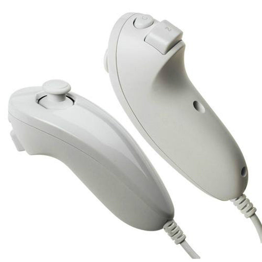 Nintendo Wii Nunchuck Controller - White - One Size - Model 14853