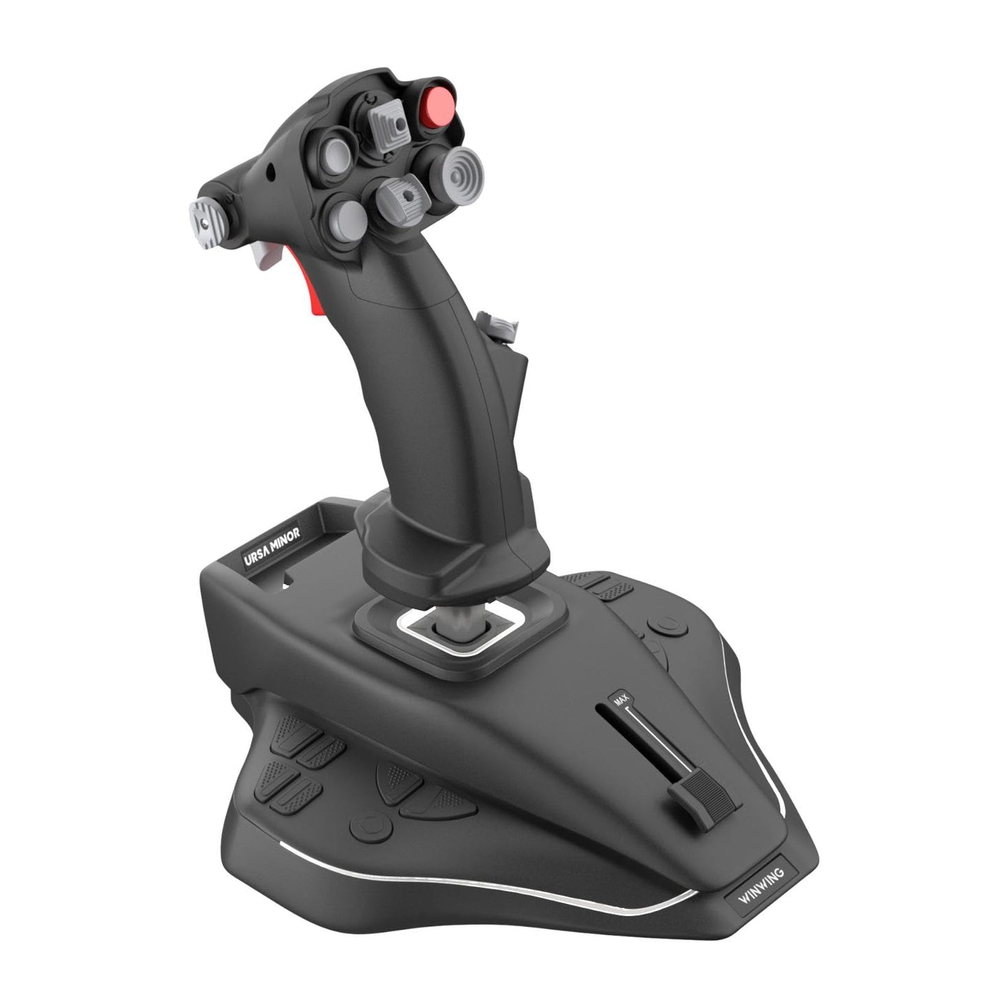 WINWING URSA MINOR Fighter Joystick L - Black, Compatible with DCS, X-Plane, MSFS2020