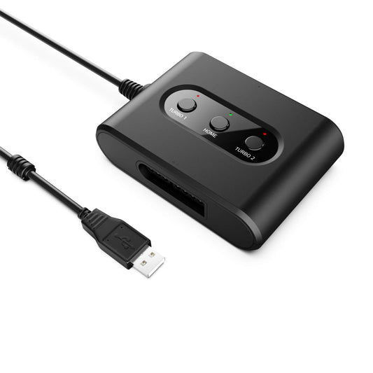 May Flash SNES Controller Adapter for Switch & PC - Model MF105, Black