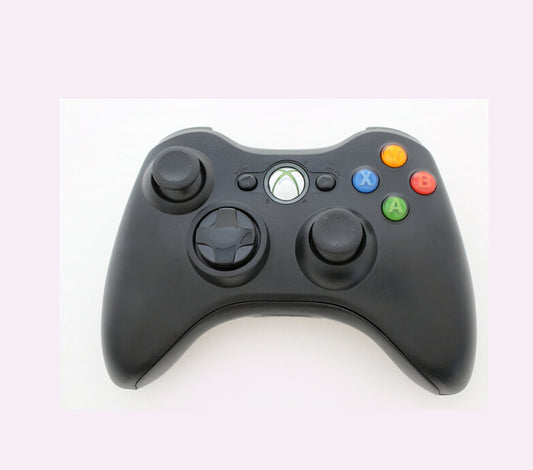 Microsoft Xbox 360 Wireless Controller - Glossy Black, Model NSF-00023, Ergonomic Design, Wireless Connectivity
