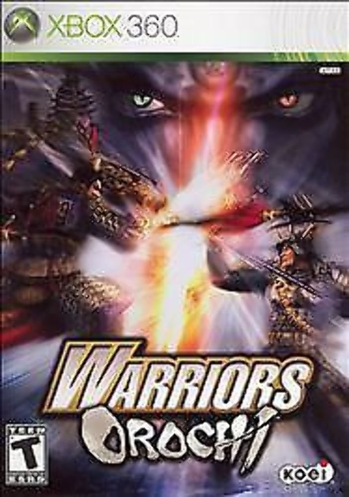 Koei Warriors Orochi - Xbox 360 Game, Model 00176, Action Adventure, Engaging Gameplay