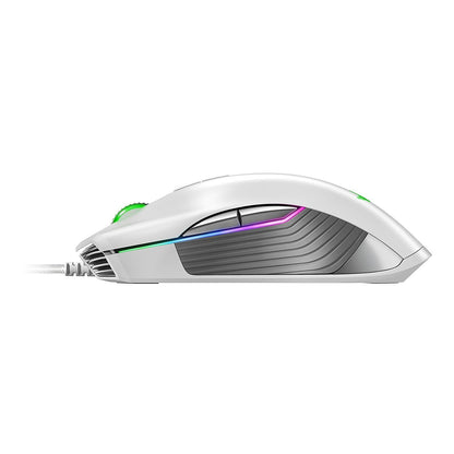 Razer Lancehead TE Gaming Mouse - 16,000 DPI, Chroma RGB, 8 Programmable Buttons, Mercury White, Model RZ01-02130200-R3M1