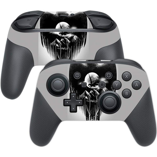 MIGHTY SKINS Nintendo Switch Pro Controller Skin - Eagles Night Vinyl Decal, Durable & Easy to Apply, Model NISWPCOI-Eagles Night