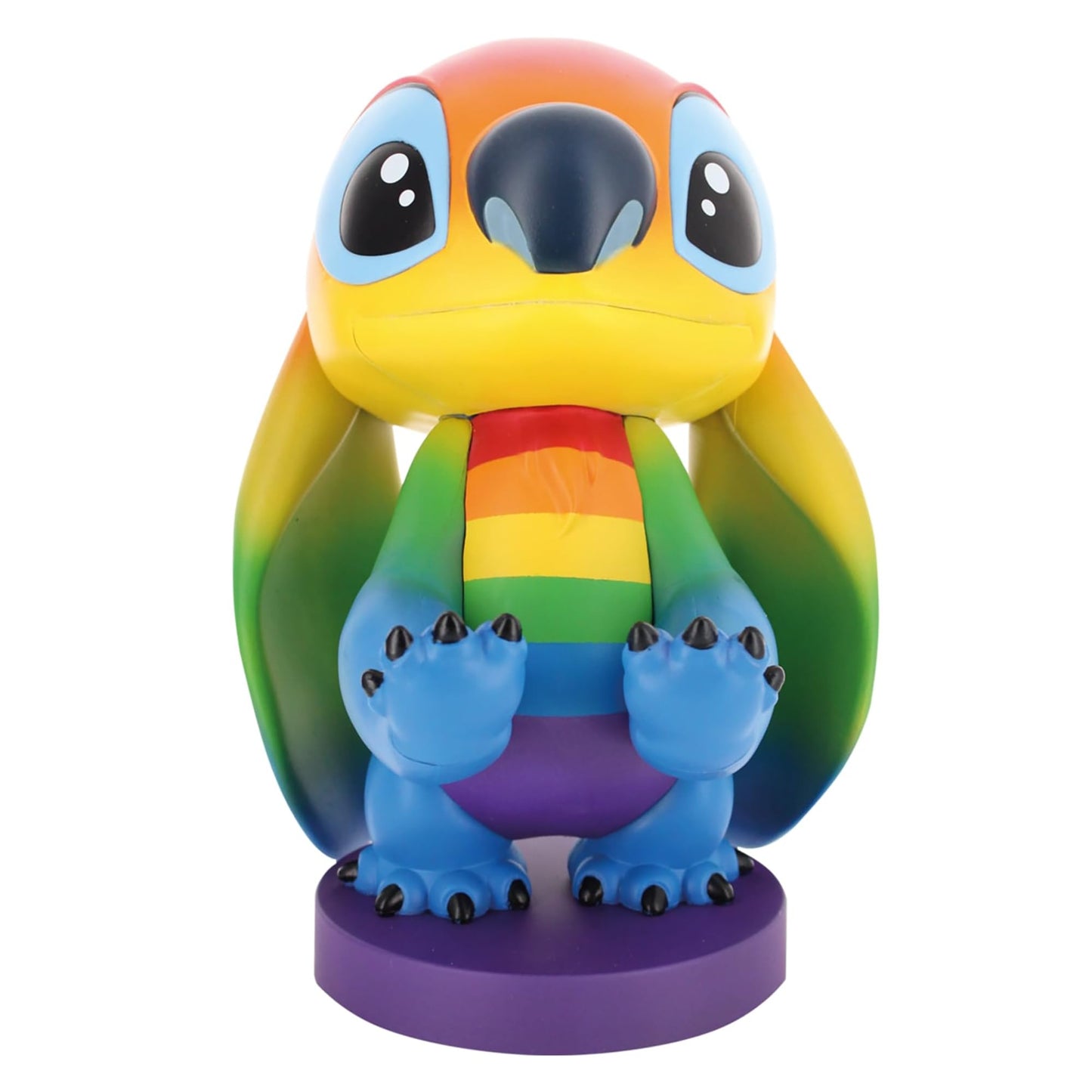 Cable Guys: Lilo & Stitch Rainbow Stitch Mobile Phone & Gaming Controller Holder - character-themed Figure  Exquisite Gaming