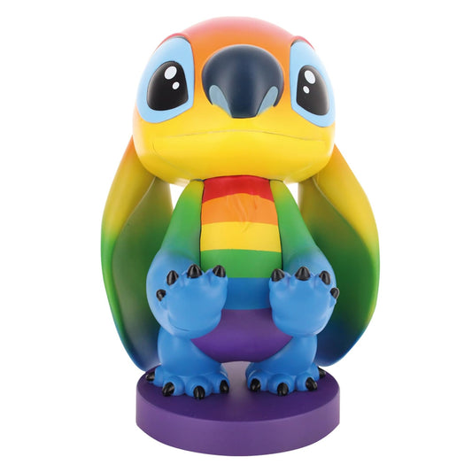 Cable Guys: Lilo & Stitch Rainbow Stitch Mobile Phone & Gaming Controller Holder - character-themed Figure  Exquisite Gaming